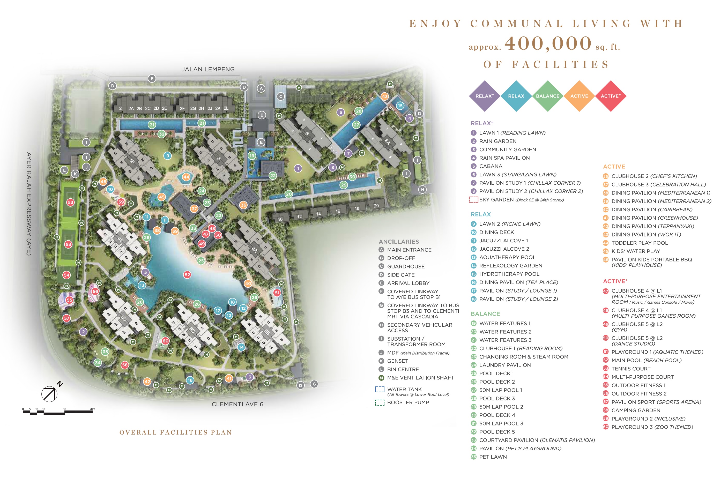 Parc Clematis Site Plan